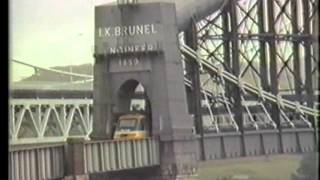 preview picture of video 'Trains at SaltashRoyal Albert BridgeTrains   1987'