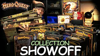 Buried in HeroQuest! My Epic Collection Showoff!