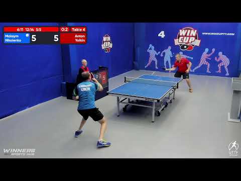 21:00  Николенко Максим 0-3 Ёлкин Антон  стол 4  ЮГ-5  05.08.22