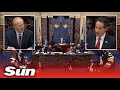 Senate votes to proceed with Donald Trum