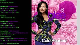 Cold Hearted Glee Lyrics