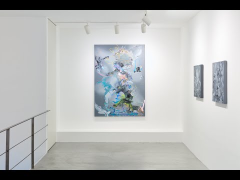 Fiona Rae at Galerie Nathalie Obadia in Brussels, January 2023