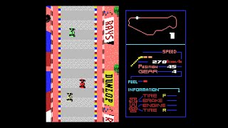 MSX Game: F1 Spirit - The Way to Formula-1 (1987 Konami)