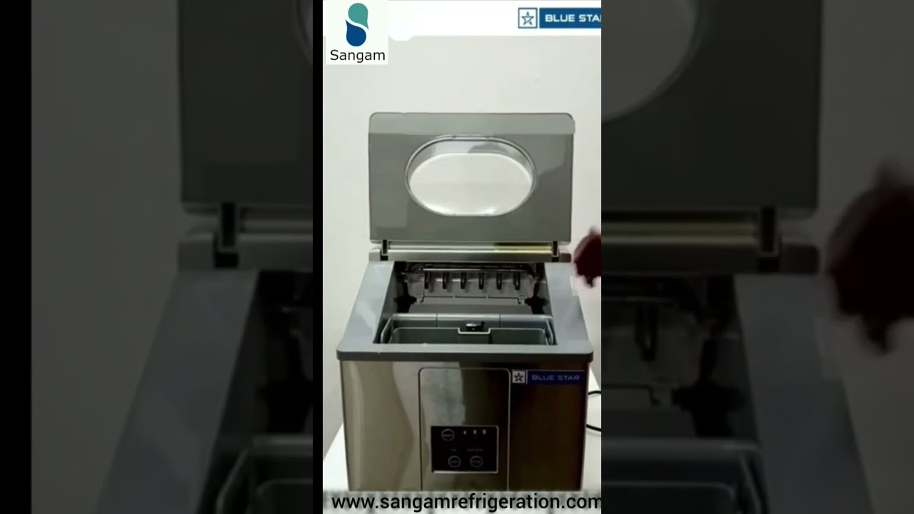 Watch video BLUE STAR SMALLEST & COMPACT ICE CUBE MACHINE BY SANGAM GROUP Now BLUE STAR SMALLEST & COMPACT ICE CUBE MACHINE BY SANGAM GROUP