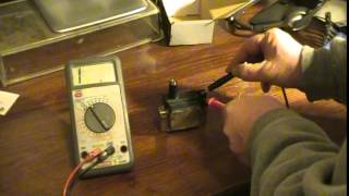How to test an ignition coil