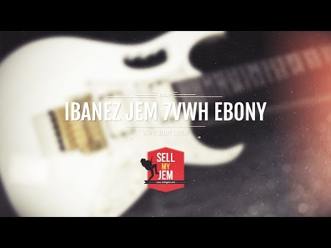 Ibanez Jem 7VWH 1997 Ebony Guitar For Sale At Sell My jem