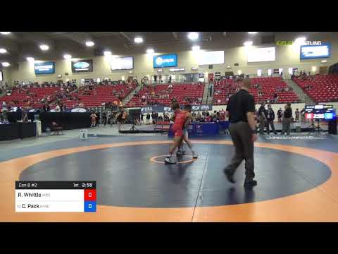 2018 Marine Corps US Open/Senior Men's Greco-Roman 77 Con 8 #2 - Ryan Whittle (WBC) Vs. Cody Pack