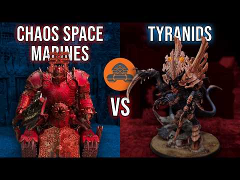 Chaos Space Marines vs Tyranids – 2000pt Battle Report | Warhammer 40k