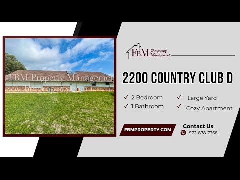 Country Club 2200 / LOT- NF - Video 2 of 2