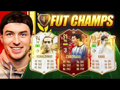 Rank 1 Ultimate TOTS Champs w/ 91 Cuadrado, 93 Kaka, 94 Ronaldinho