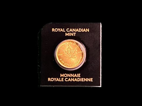 My Favorite 1 gram #Gold Presentation! Royal Canadian Mint 1Gr. Gold Coin