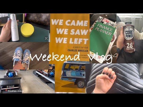 New Finance Calendar, Pilates Class, Amazon Prime day haul & Book Reviews/ VLOG