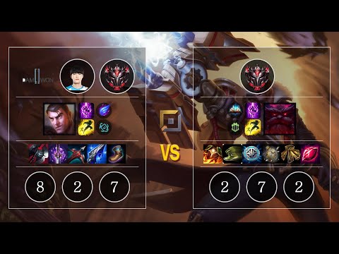 DWG Flame Jayce vs Ornn Top - KR GrandMaster Patch 10.10