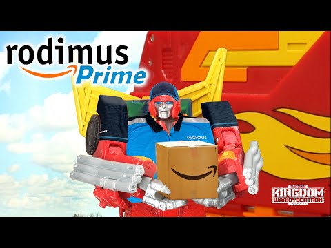 Stop Motion Review 132 - Kingdom Rodimus Prime