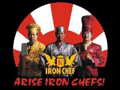 iron chef theme song.