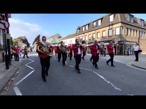 Wetherby ‘Drovers’ Brass Band Marching Contest - The Reg Vardy Band - ‘Slaidburn’ -  1st July 2023