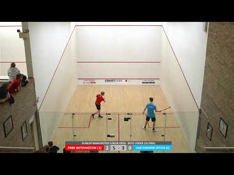 Dunlop Manchester Junior Open 2022 - Sunday 1st May 2022 - Fairways Lodge - Court 1 - Part 2