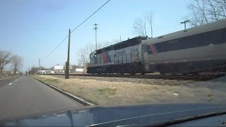preview picture of video 'Chasing A New Jersey Transit Train'