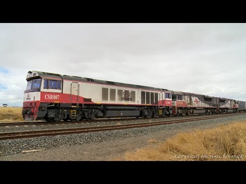 SCT 4PM9 Containers, Boxcars, Reefers - PoathTV Australian Trains & Railways