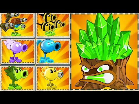 PVZ 2 | Team Pea &Torchwood & Random Team vs 3 Event Gargantuar!