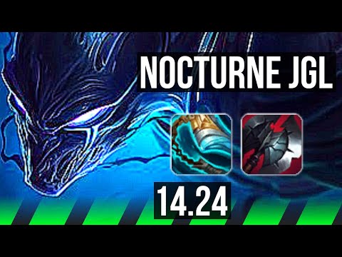 NOCTURNE vs JARVAN IV (JGL) | Rank 14 Nocturne | NA Challenger | 14.24