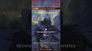 Orbital fire power! #helldivers2 #helldivers #freedom #liberty #democracy #gaming #gameplay #ps5 ￼