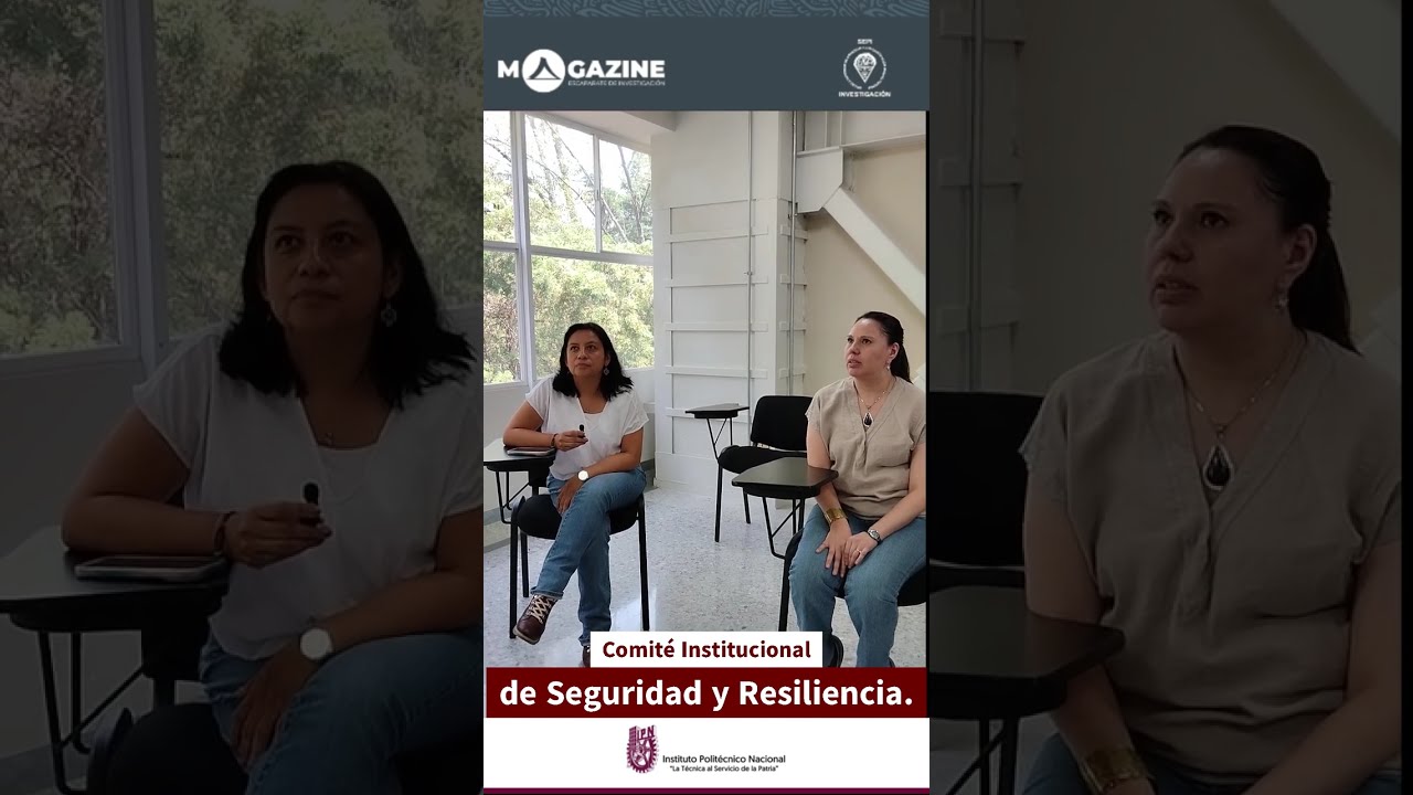 Visita del Comité Institucional de Seguridad y Resiliencia #escatep #esiateca#ipn#psicologia