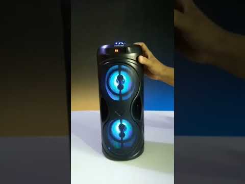 Quick Unboxing!! RGB 30W Multi-Media Bluetooth Party Speaker with 4 Cylender Double Woofer #Shorts 😍
