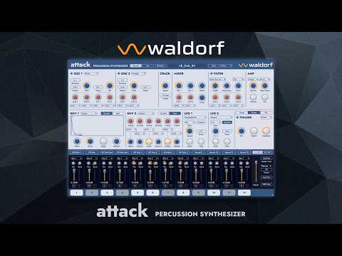 Free Download Waldorf Attack 3 v3.0.0 AAX VST3i x64 WiN-ARTiCSTORM