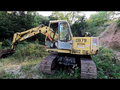 Elhagyatott rakodógép.