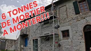 J'ai acheté un palan électrique VEVOR pour refaire les façades de la maison.