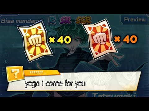 BERBURU BABANG ATOMIC & NENG TATSUMAKI 🔥 GACHA 80 TIKET || One Punch Man The Strongest Indonesia