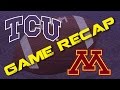 TCU Football vs Minnesota Recap - YouTube