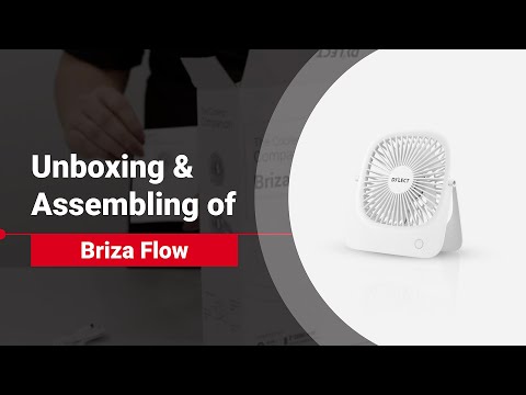 DYLECT - Briza Flow | Portable Fan | Unboxing and Assembly | Think Beyond