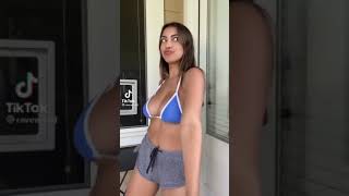 【TikTok】水着　おっぱい　乳揺れ　乳揺れダンス