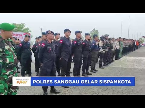 POLRES SANGGAU GELAR SISPAMKOTA
