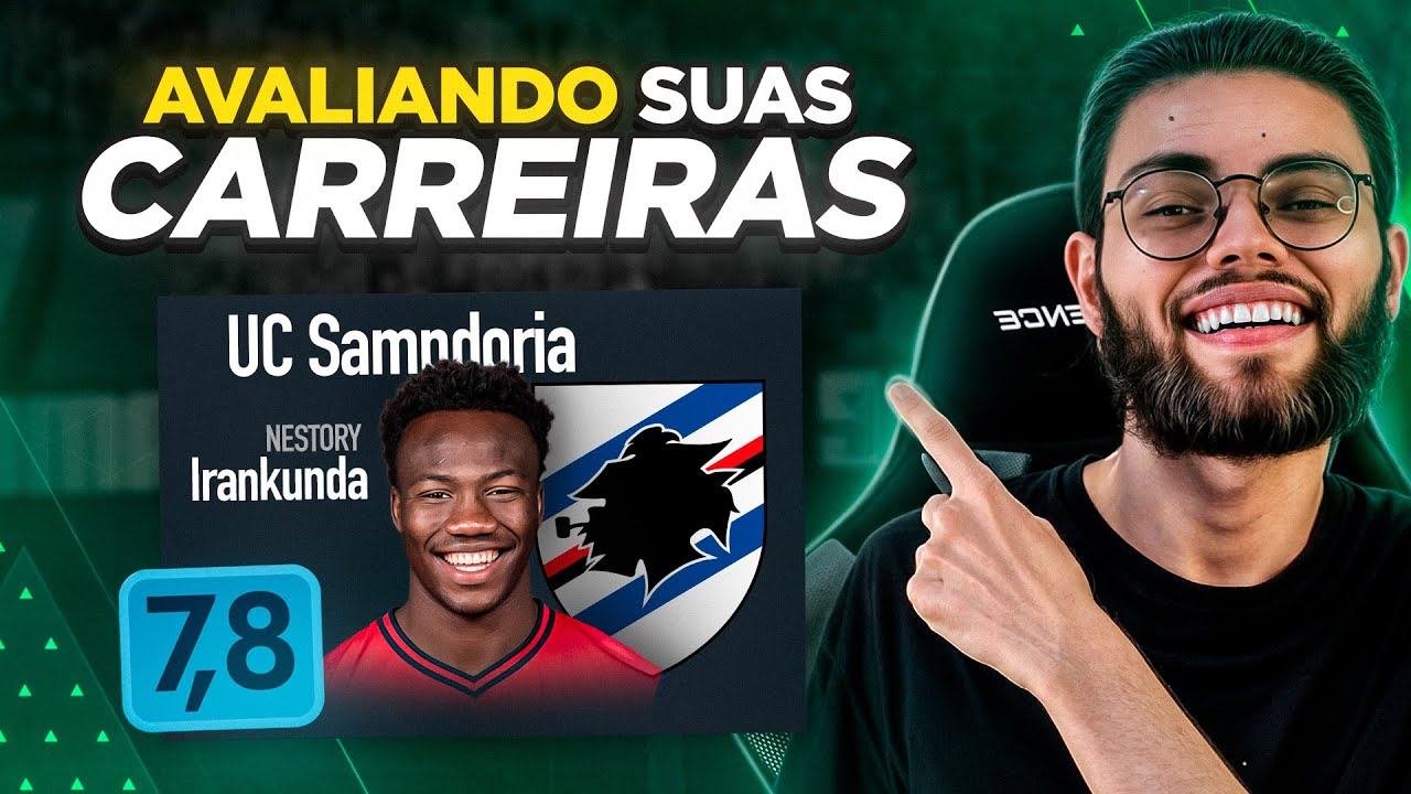 Ele ACERTOU o que o time fez NA VIDA REAL! - Avaliando Carreiras dos Inscritos EA FC / FIFA