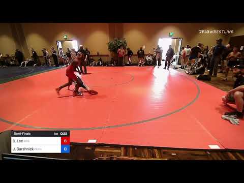 94 Lbs Semifinal - Cadell Lee, Virginia Vs Josef Garshnick, Pennsylvania 376e