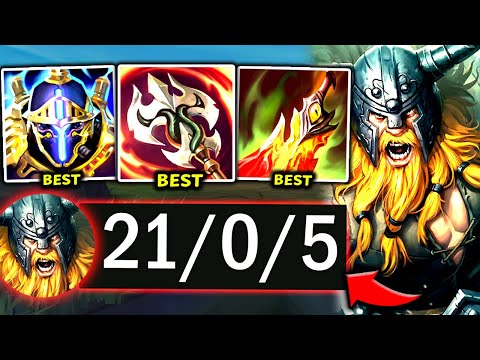 OLAF TOP IS A PROBLEM THIS PATCH & 1V9 WITH EASE! (HIGH W/R) - 2025 Olaf TOP Gameplay Guide