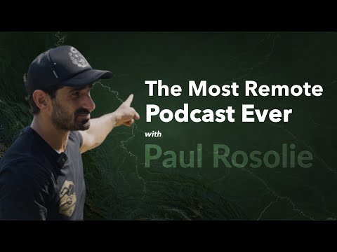 The most remote podcast ever: Interview with Paul Rosolie in the middle of the Amazon