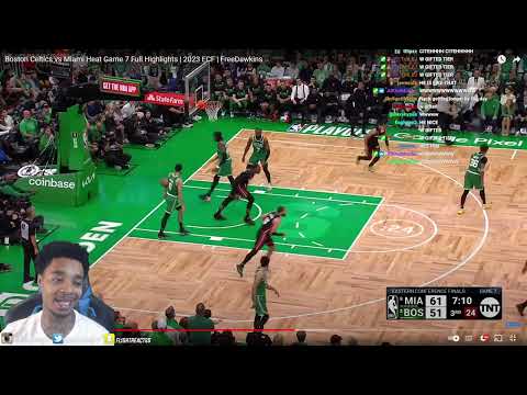 FlightReacts To #8 HEAT at #2 CELTICS | FULL GAME 7 HIGHLIGHTS | May 29, 2023!