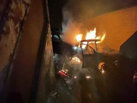 N Ireland leaders call for calm after night of rioting