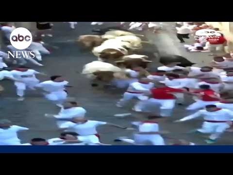Five injured in Pamplona's running of the bulls
