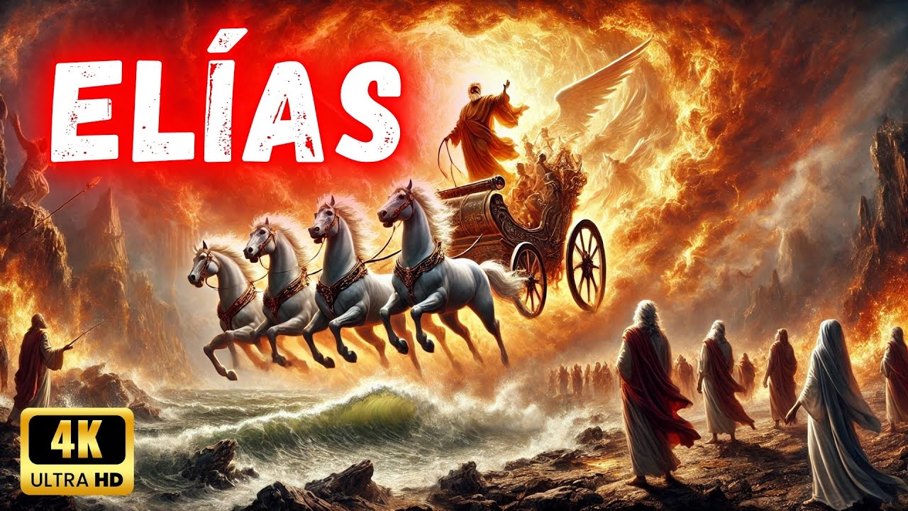 Élie: Le Prophète Emporté au Ciel dans un Char de Feu - (Histoires Bibliques Expliquées)  en 4K