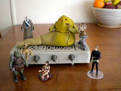 Star Wars playset review - Jabba the Hutt