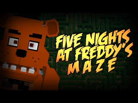 Minecraft | Five Nights At Freddys MAZE | I Am MANGLED! (Minecraft Five Nights At Freddy's)