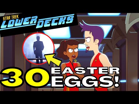 Star Trek Lower Decks Season 2 Episode 8 All the Easter Eggs, References and Things You Missed!