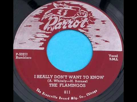 Video thumbnail for I Really Don’t Want To Know