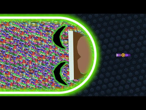 Slither.io 1 Pro Tiny Snake vs Giant Hacker Snakes Epic Slitherio Gameplay