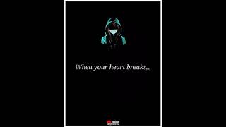 #Broken || 😔💫 psy trance #psychology status #short || black screen video